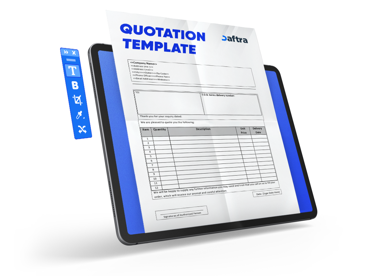 Quotation Template