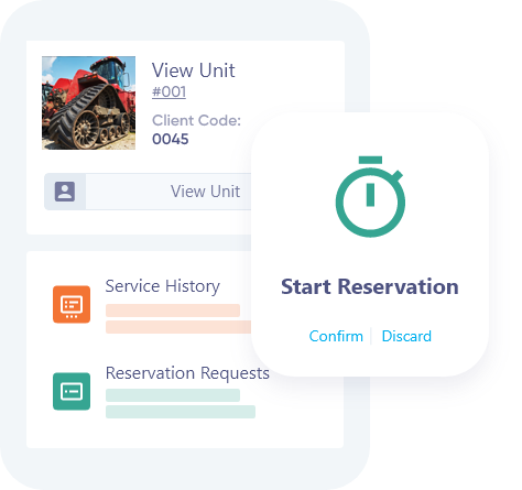 Organize your units by their type and get a hassle-free experience.