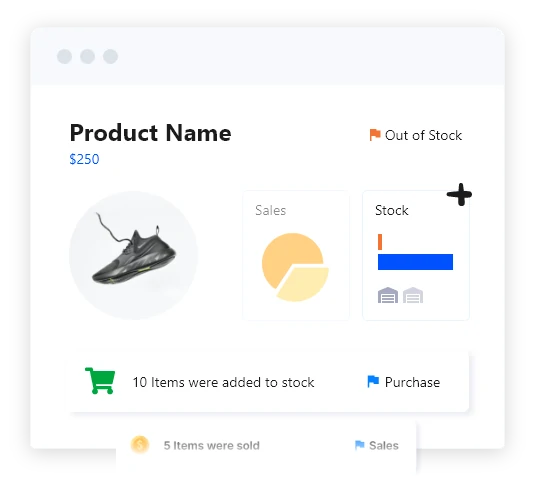 Manage products with comprehensive details